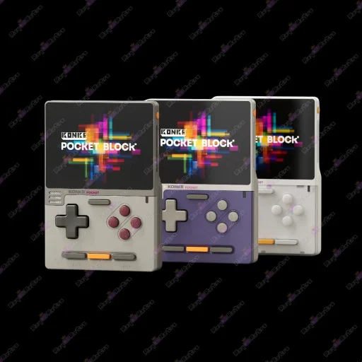 KONKR_Pocket_Block.01 - 🕹 KONKR Pocket Block - Vertical-format Android retro console